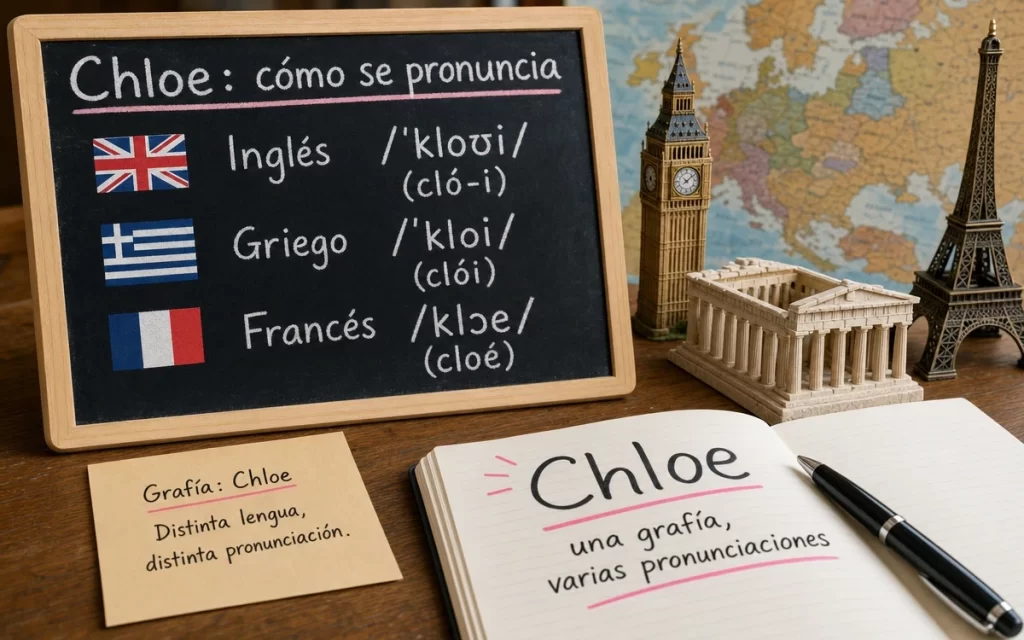 Cómo se pronuncia Chloe: guía de pronunciación y variantes lingüísticas