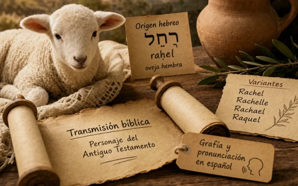 Significado y origen de Raquel: etimología, variantes y uso