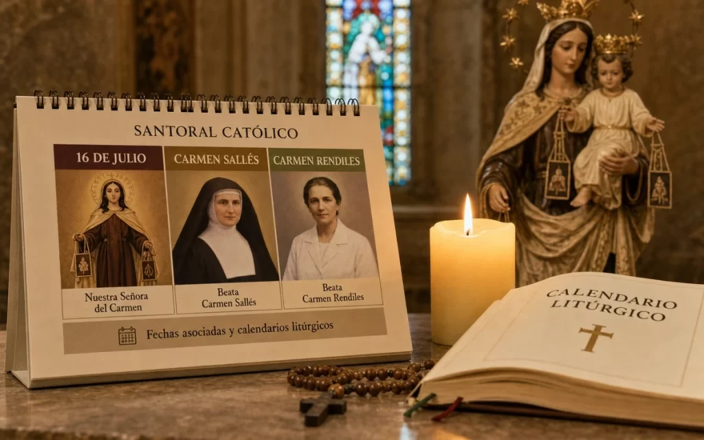 Santo de Carmen: fechas asociadas y por qué puede haber más de una