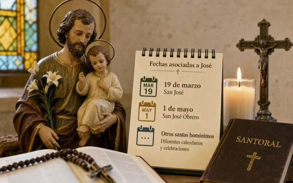Santo de José: fechas asociadas y por qué puede haber más de una